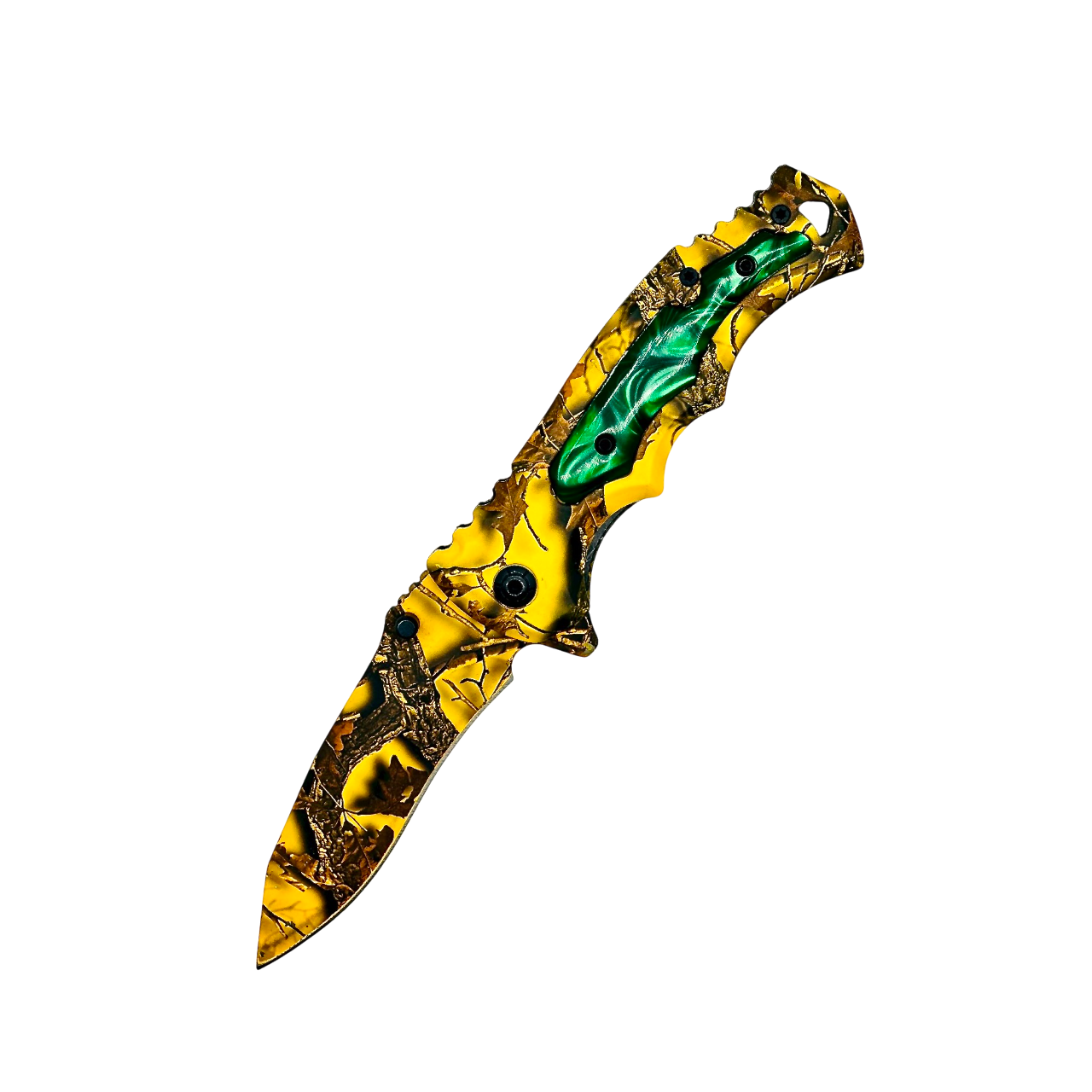 Acrylic Insert Folding Knife