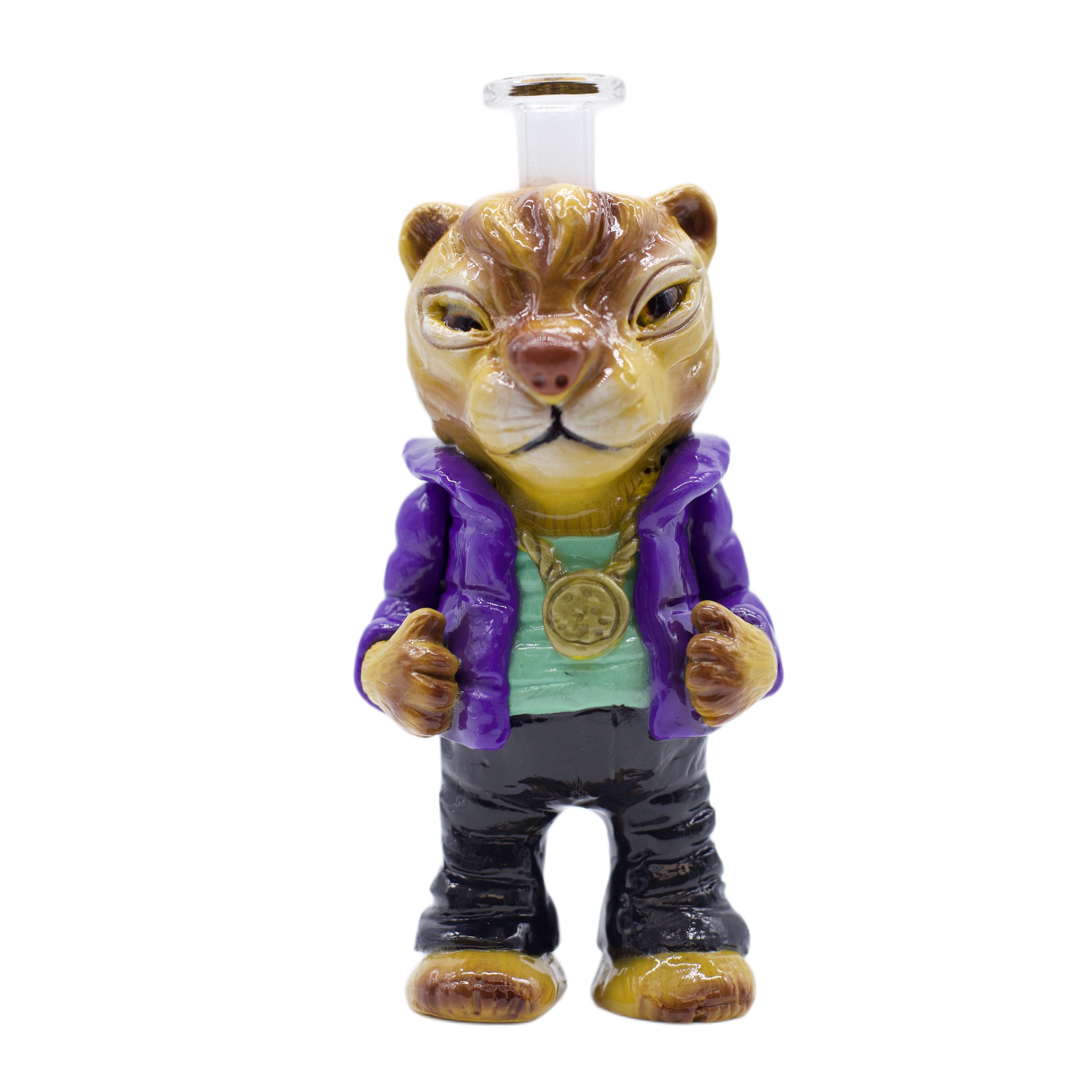 7" Urban Lion King Water Pipe