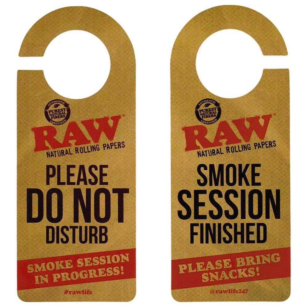 RAW Hanging Door Sign