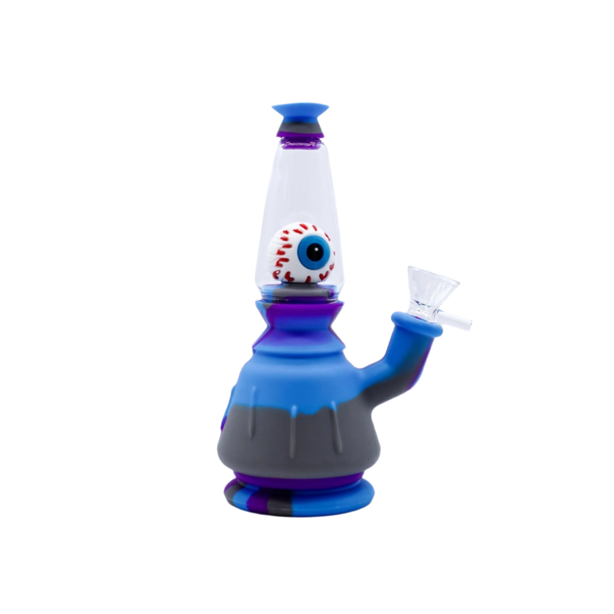 7" Monster Eye Silicone Bong