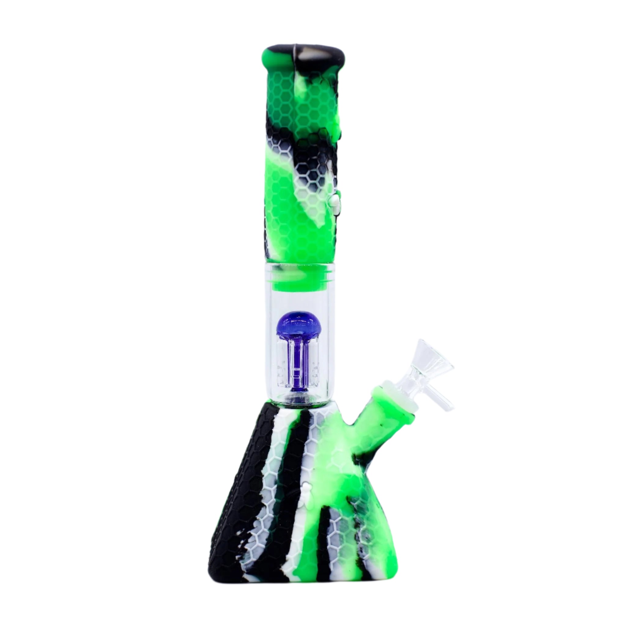 11" Pyramid Silicone Bong
