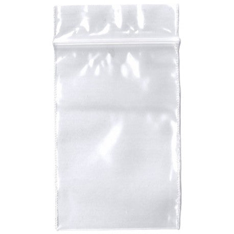 20X20 (2" X 2") SMALL ZIPPER LOCK BAGGIES 1000PC/PACK