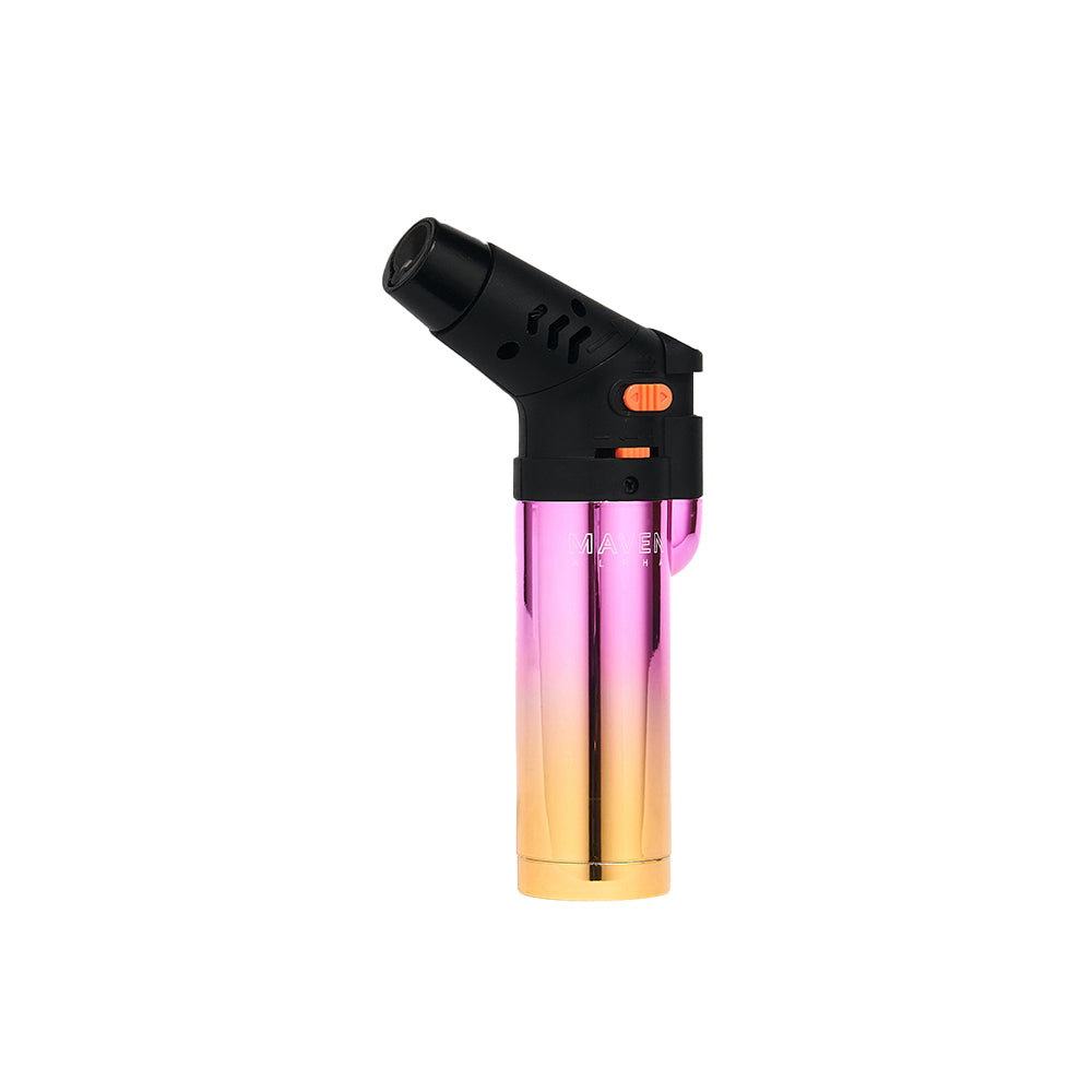 Maven Alpha+ Chrome Torch Lighters - 15ct
