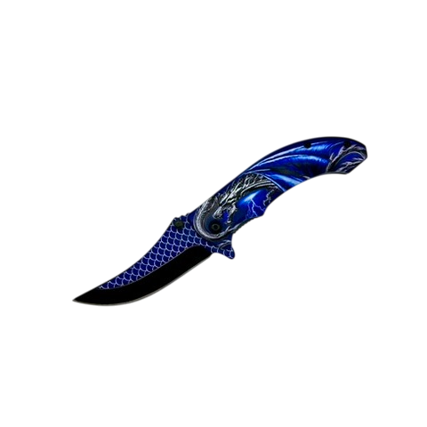 Fiery Dragon Folding Knife