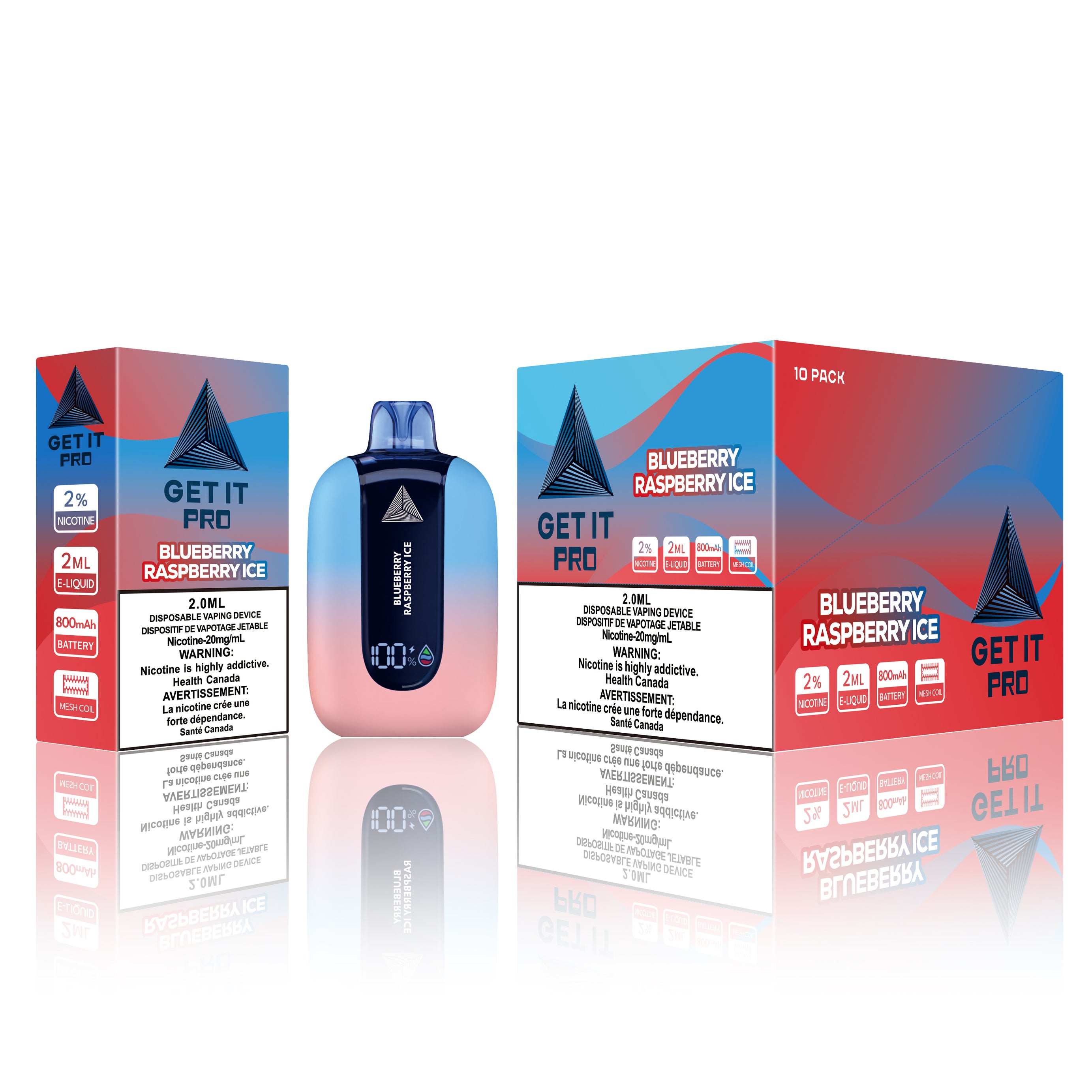 VFEEL Get It Pro Disposable [20MG Intense] (10pcs/carton)