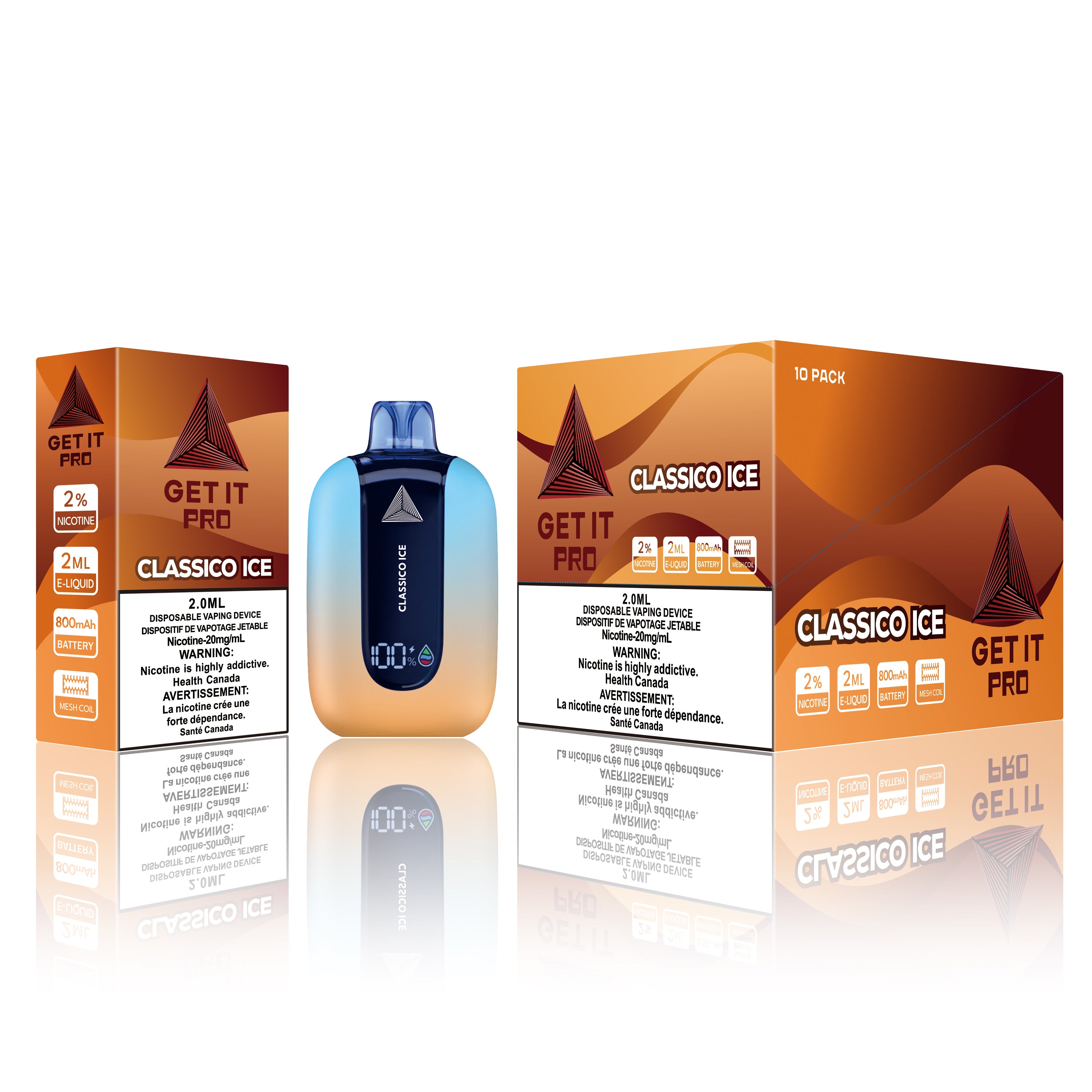 VFEEL Get It Pro Disposable [20MG Intense] (10pcs/carton)