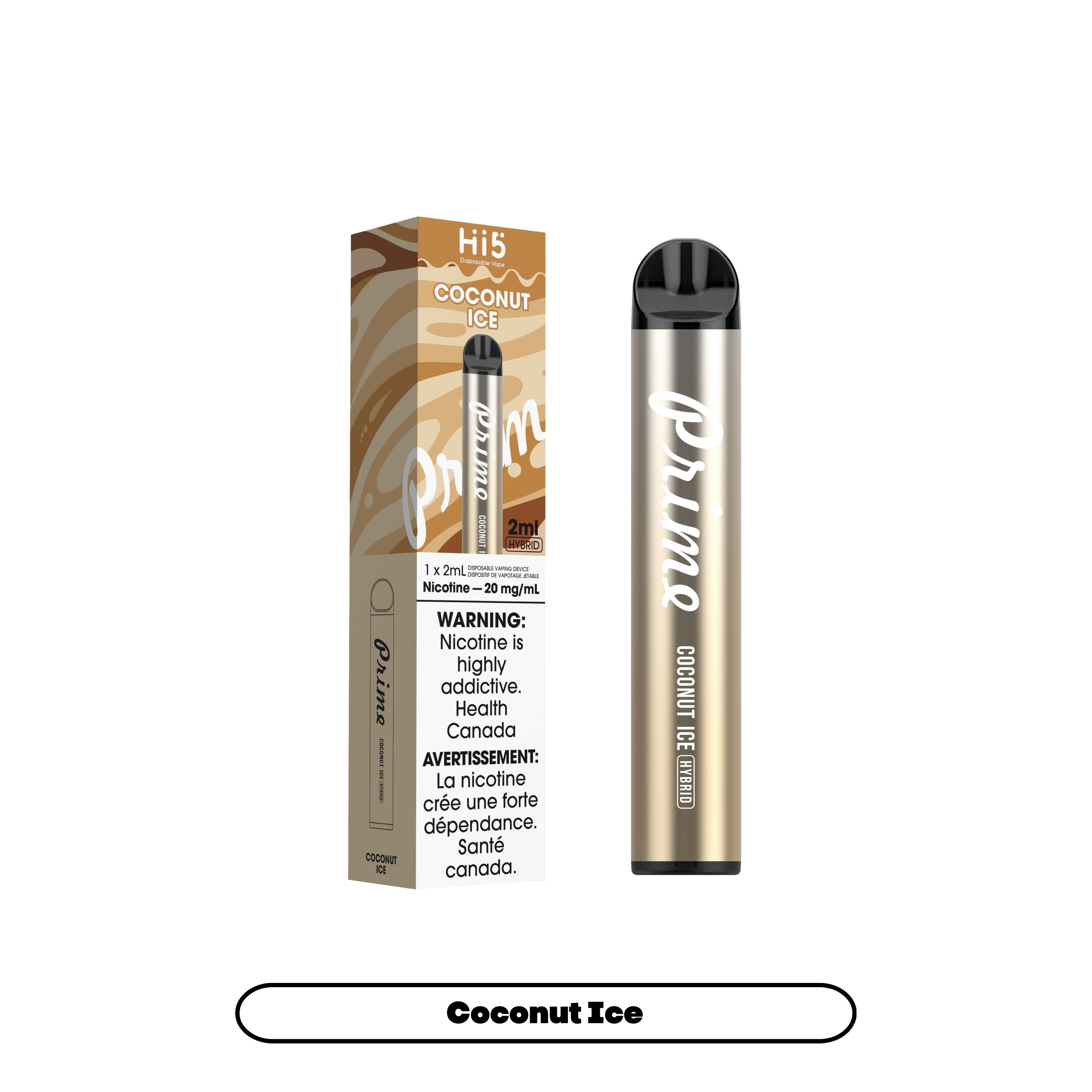 Hi5 Prime 3000 Disposable [20MG Intense] (6pc/Carton) [Federal]