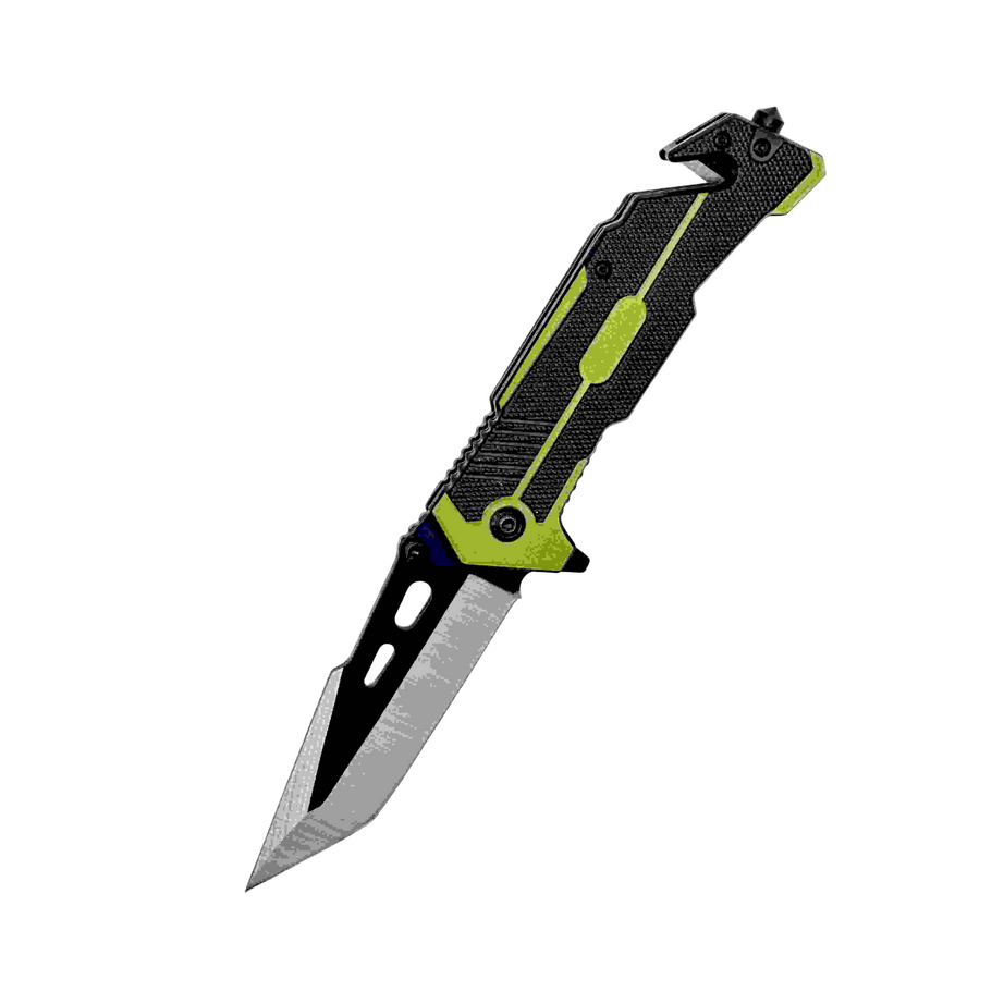 Knurl Grip Folding Knife