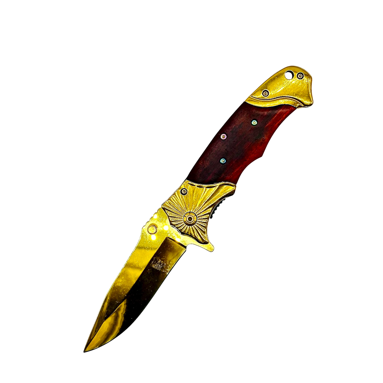 Wood Handle Folding Knife