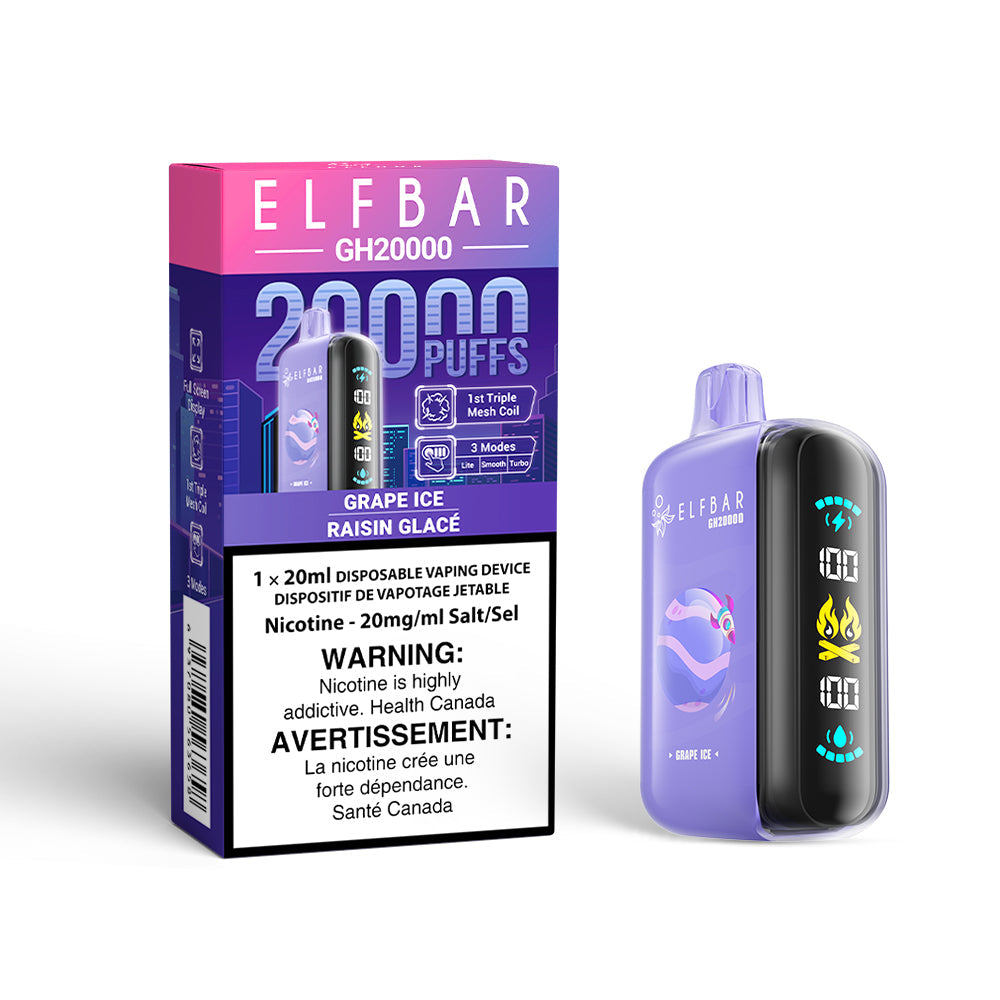 Elf Bar GH20K Disposable Vape [20MG] (5Pcs/Carton) [Federal]
