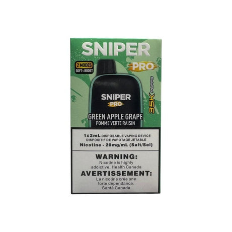 Sniper Pro 35K Puffs Disposable Vape [20mg Intense] (5Pcs/Carton) [Federal]