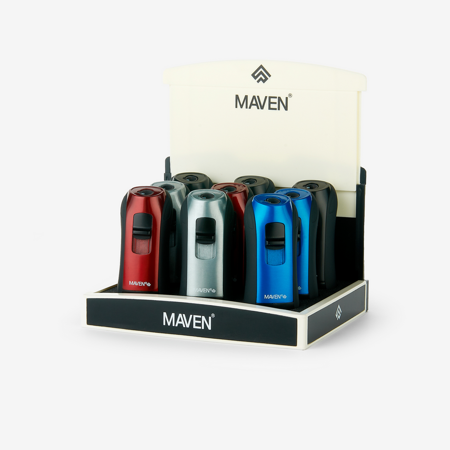 Maven Flow Pemium Torch Lighter - 9ct