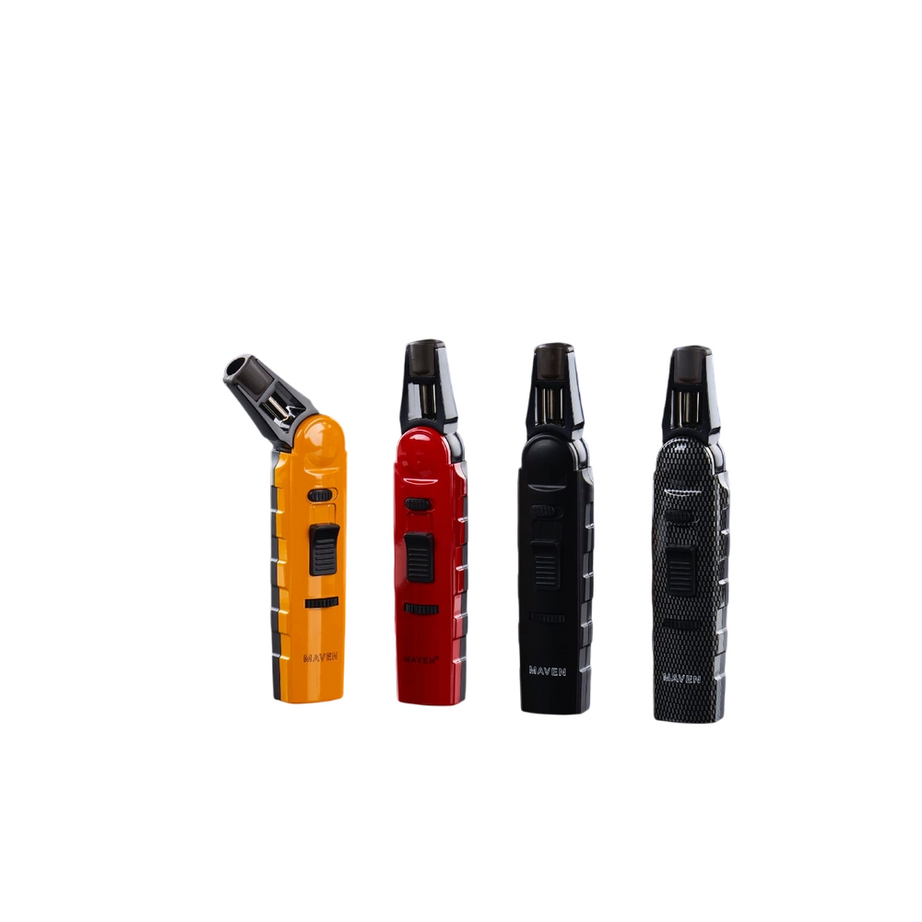 Maven Model 7 Windproof Table Torch Lighters - 9ct
