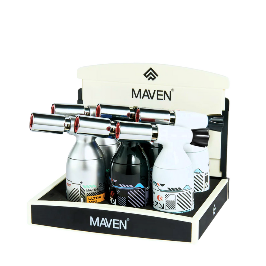 Maven Ultra Mini Cyberpunk Lighter - 6ct