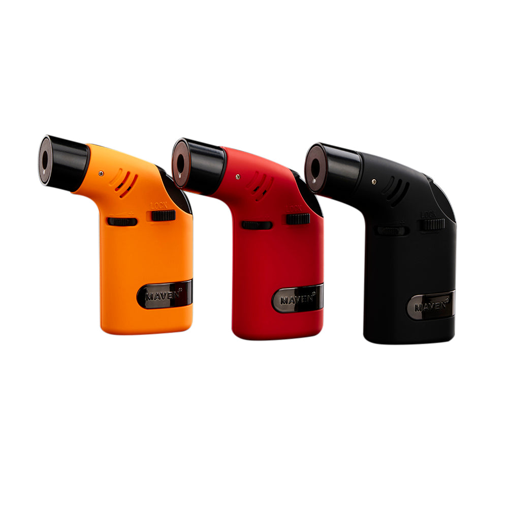 Maven Tusk Torch Pocket Lighter - 6ct (Orange/Red/Black)