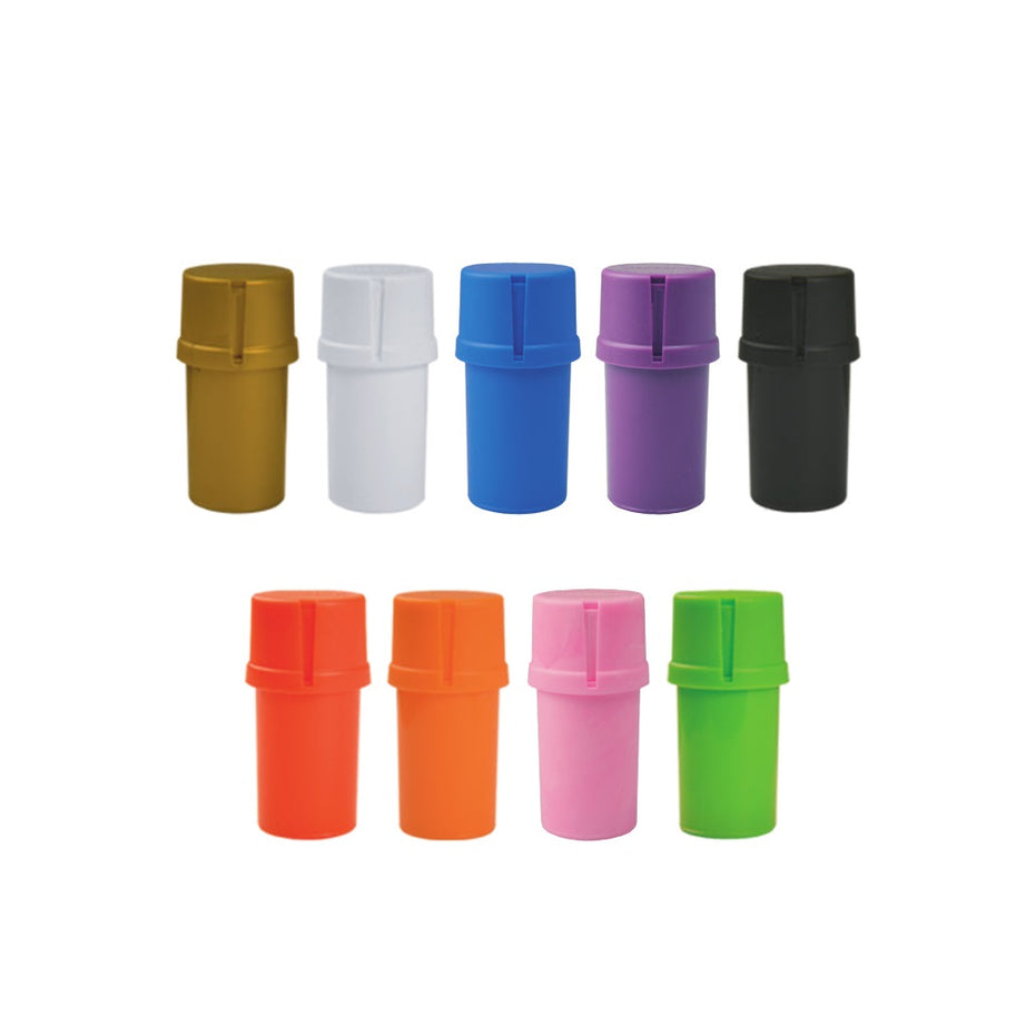 Medtainer Assorted Color Solid Grinders-12ct