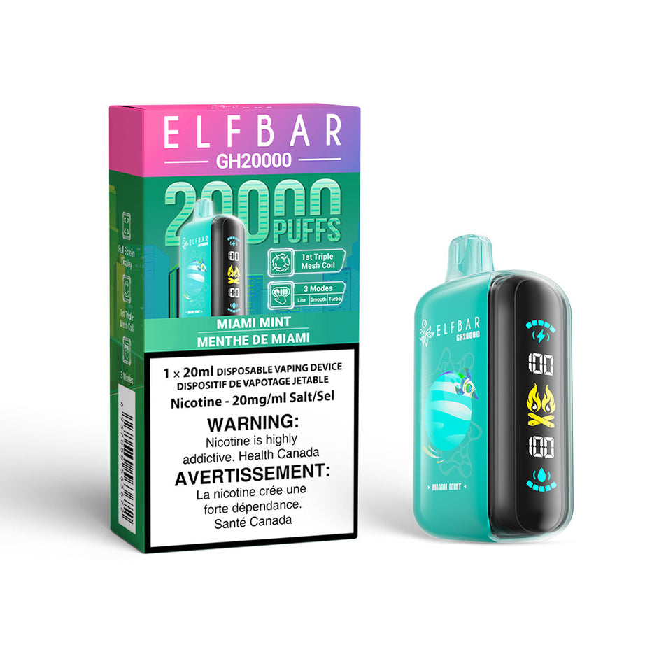 Elf Bar GH20K Disposable Vape [20MG] (5Pcs/Carton) [Federal]
