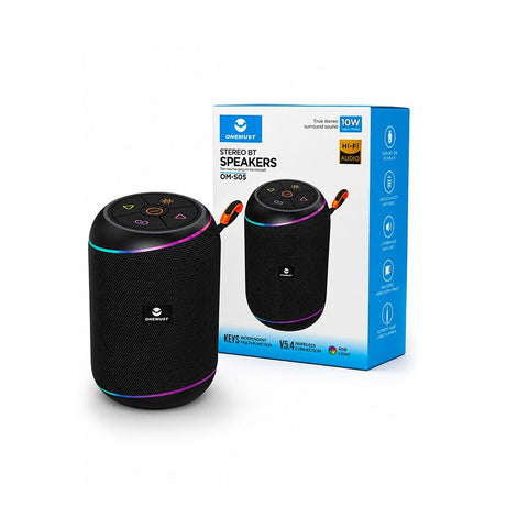 ONEMUST 10W Portable Wireless Bluetooth Speaker with RGB Light