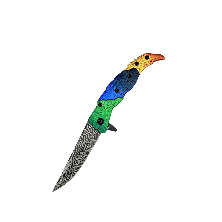 Macaw Style Folding Knife