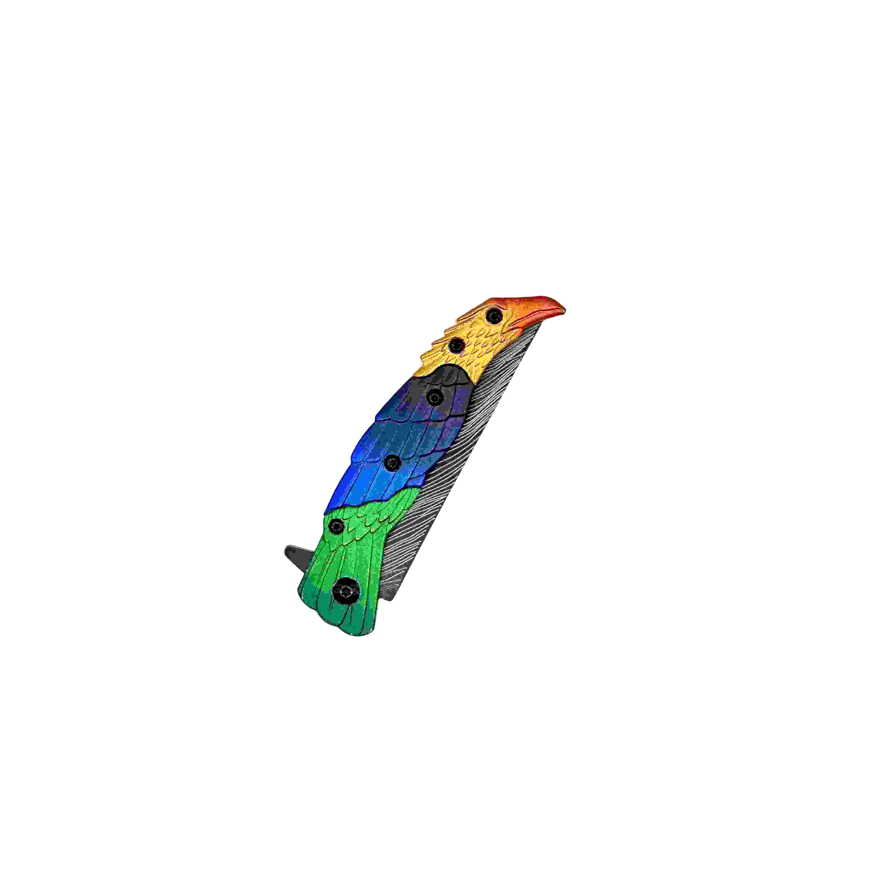 Macaw Style Folding Knife