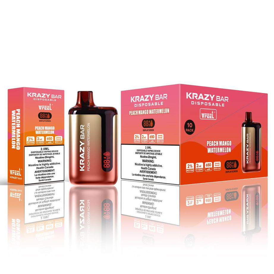VFEEL Krazy Bar Disposable [20MG Intense] (10pcs/carton)