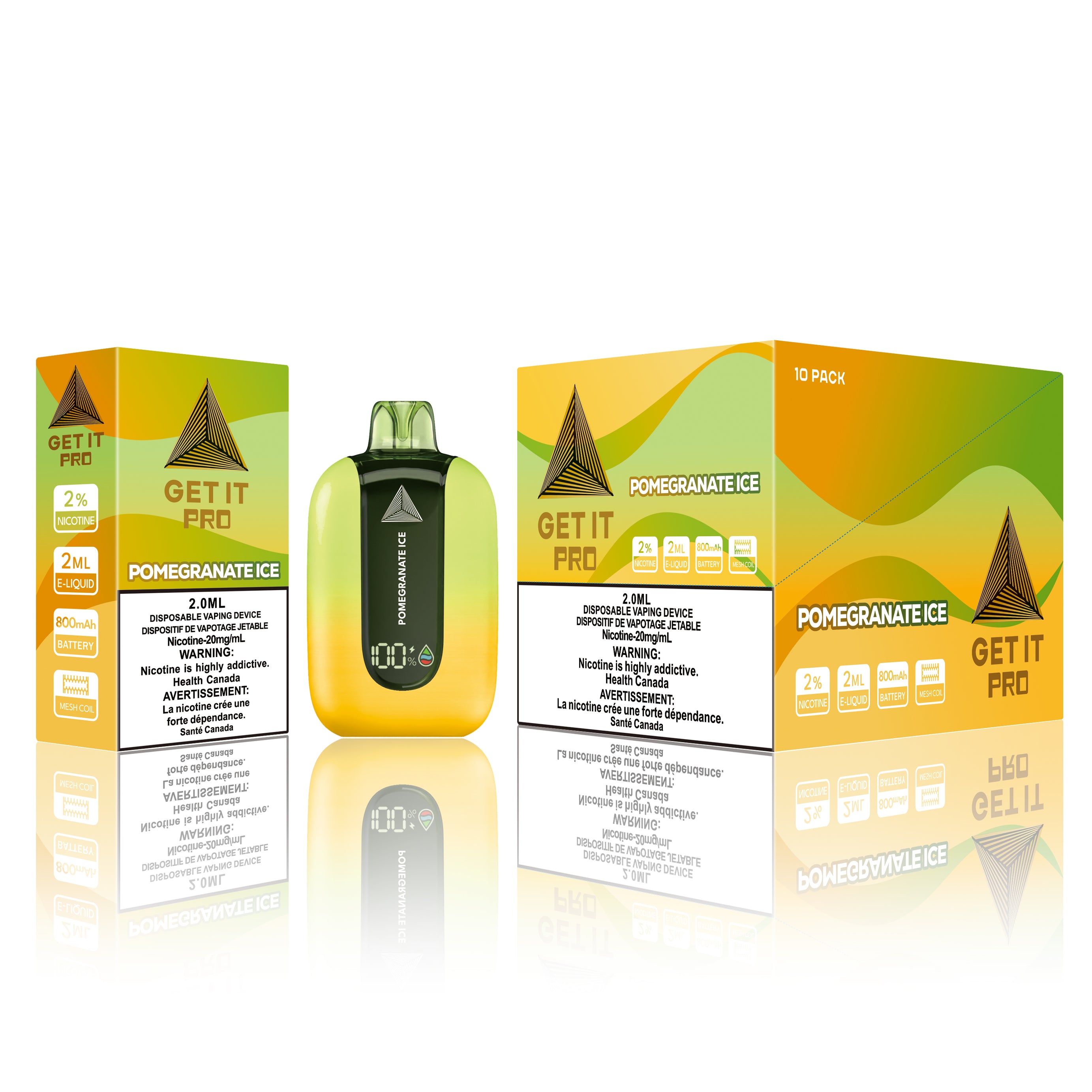 VFEEL Get It Pro Disposable [20MG Intense] (10pcs/carton)