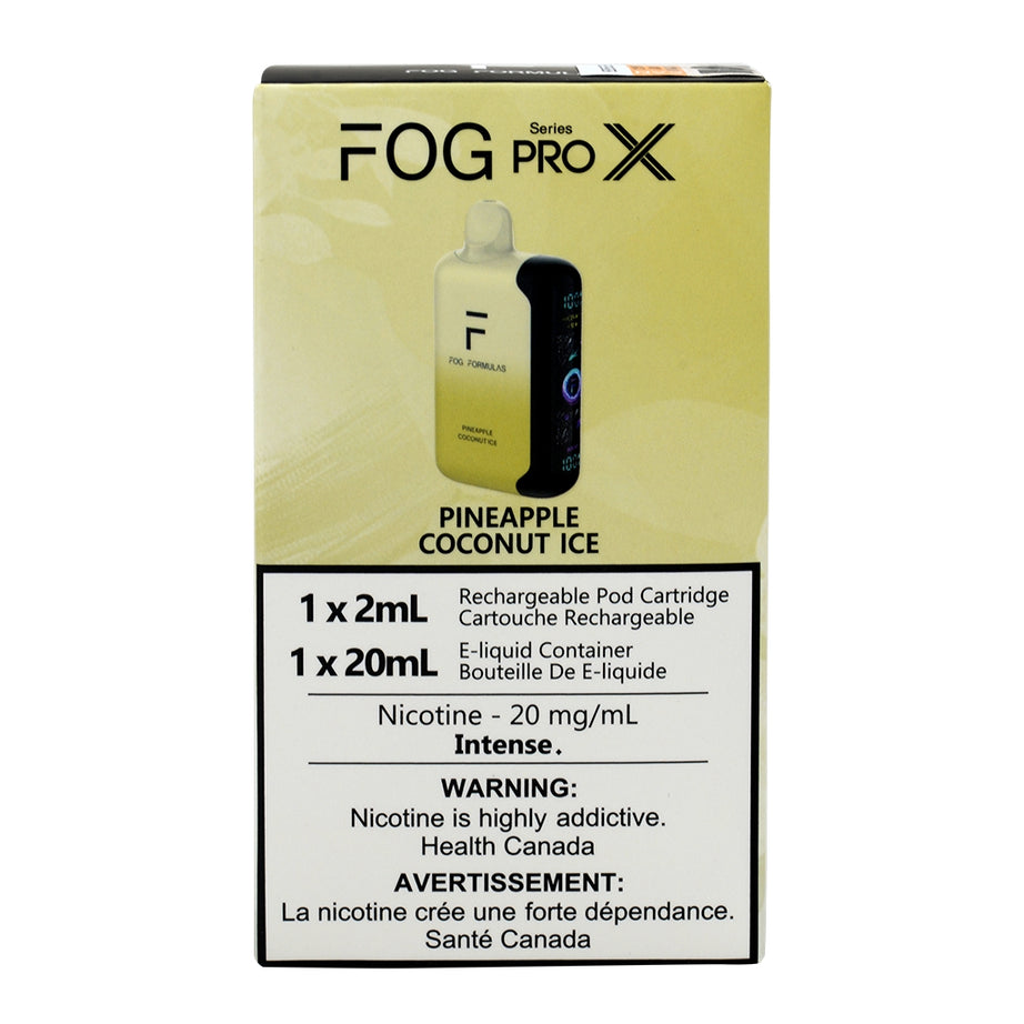 Fog Formulas ProX Disposable [20MG Intense] (10pcs/carton) [Federal]