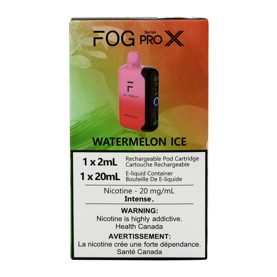 Fog Formulas ProX Disposable [20MG Intense] (10pcs/carton) [Federal]