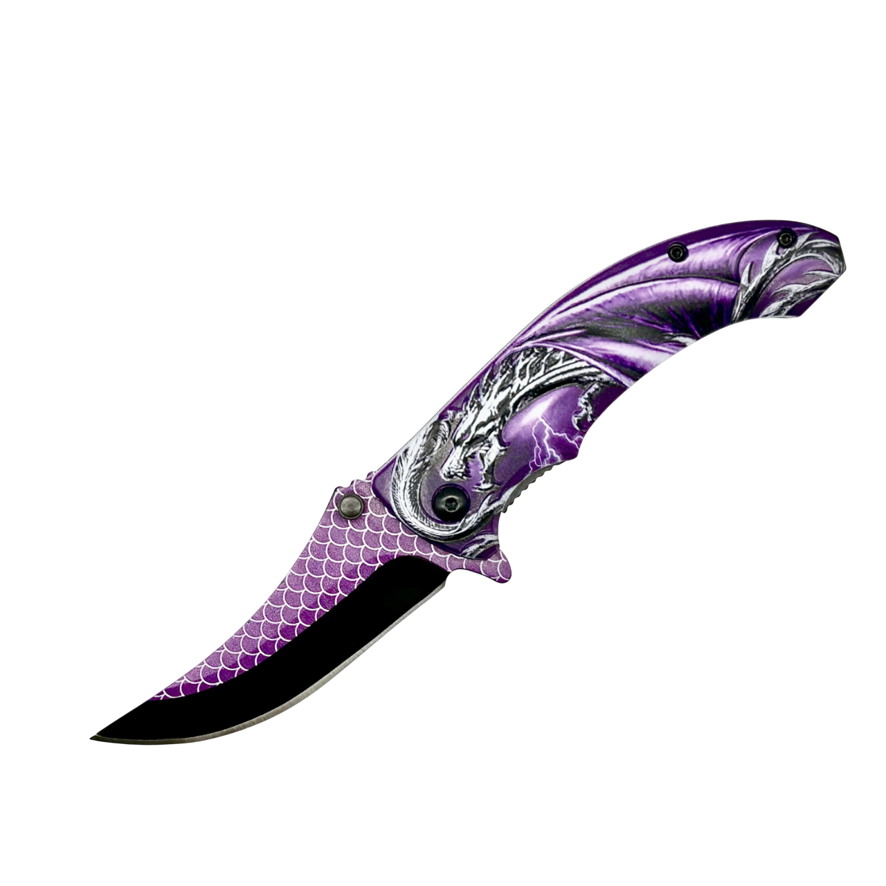 Fiery Dragon Folding Knife