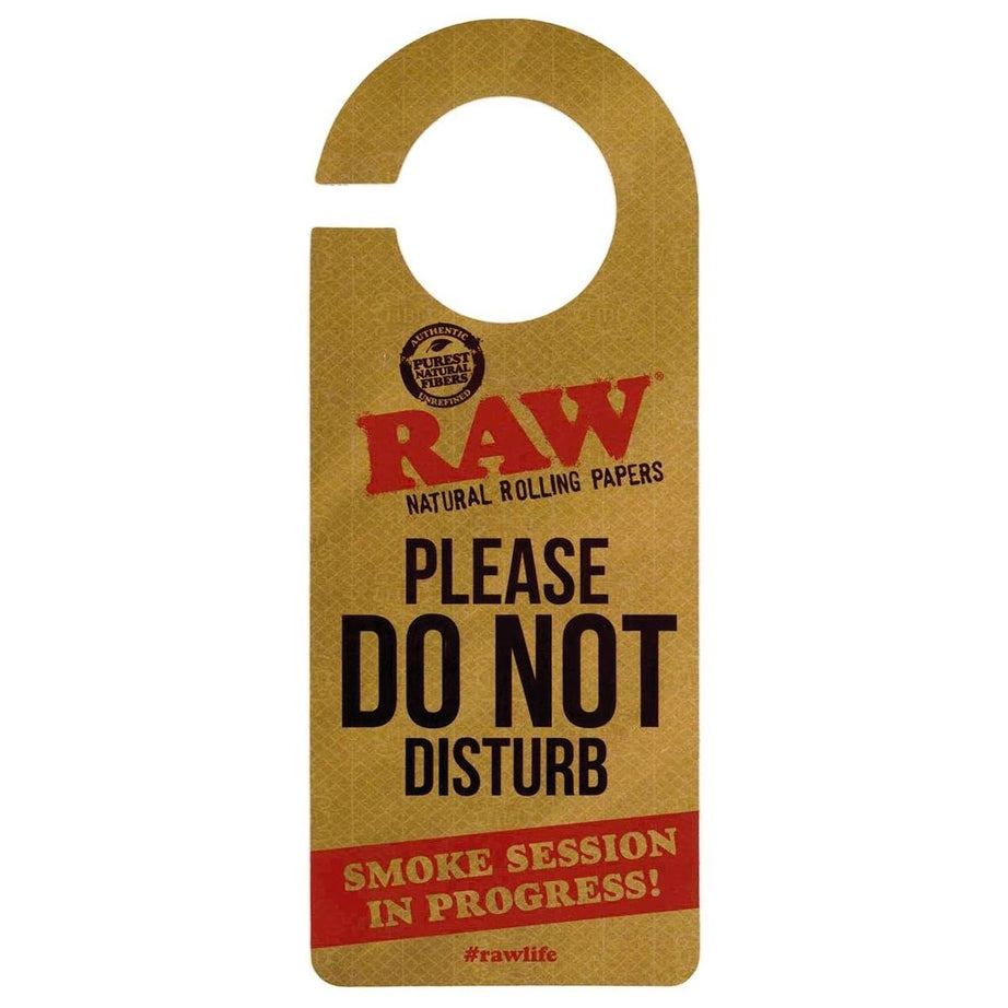 RAW Hanging Door Sign