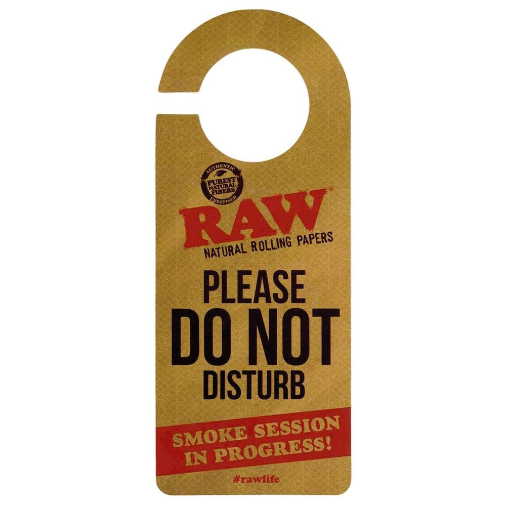 RAW Hanging Door Sign