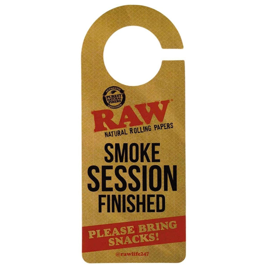 RAW Hanging Door Sign