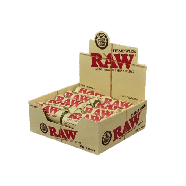 RAW Hemp Wick 20ft