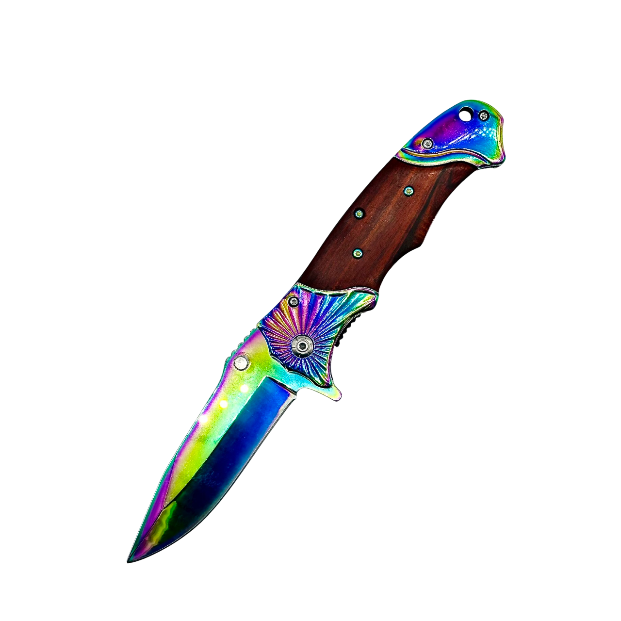 Wood Handle Folding Knife