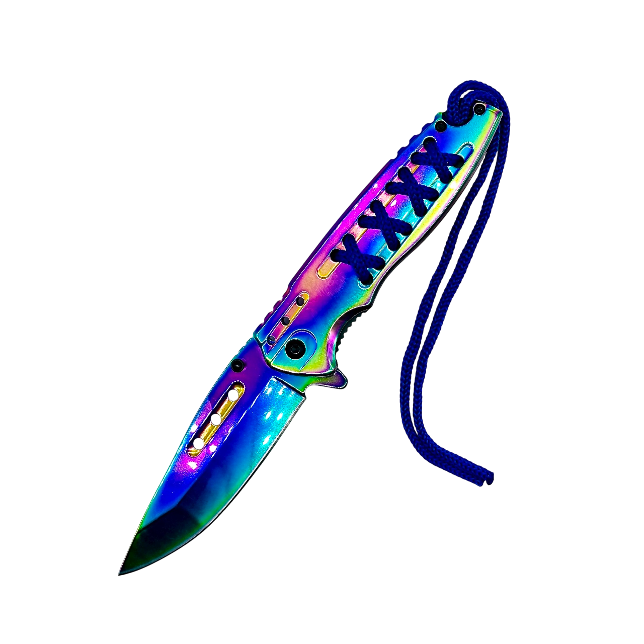 Cord Grip Folding Knife