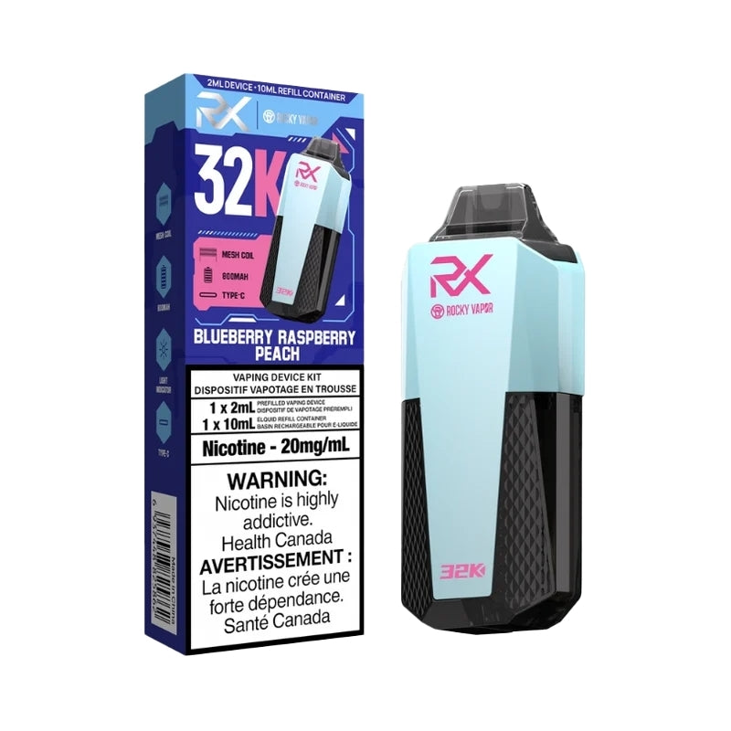 Rocky Vapor RX 32K Puff Disposable Vape [20MG] (5pc/Carton) [Federal]