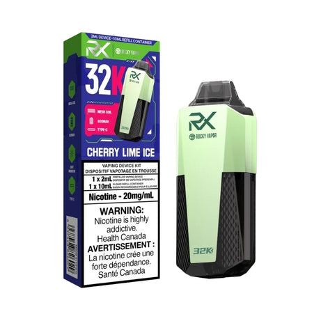 Rocky Vapor RX 32K Puff Disposable Vape [20MG] (5pc/Carton) [Federal]