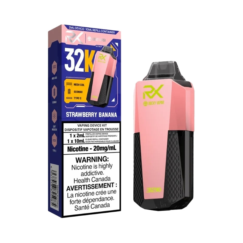 Rocky Vapor RX 32K Puff Disposable Vape [20MG] (5pc/Carton) [Federal]
