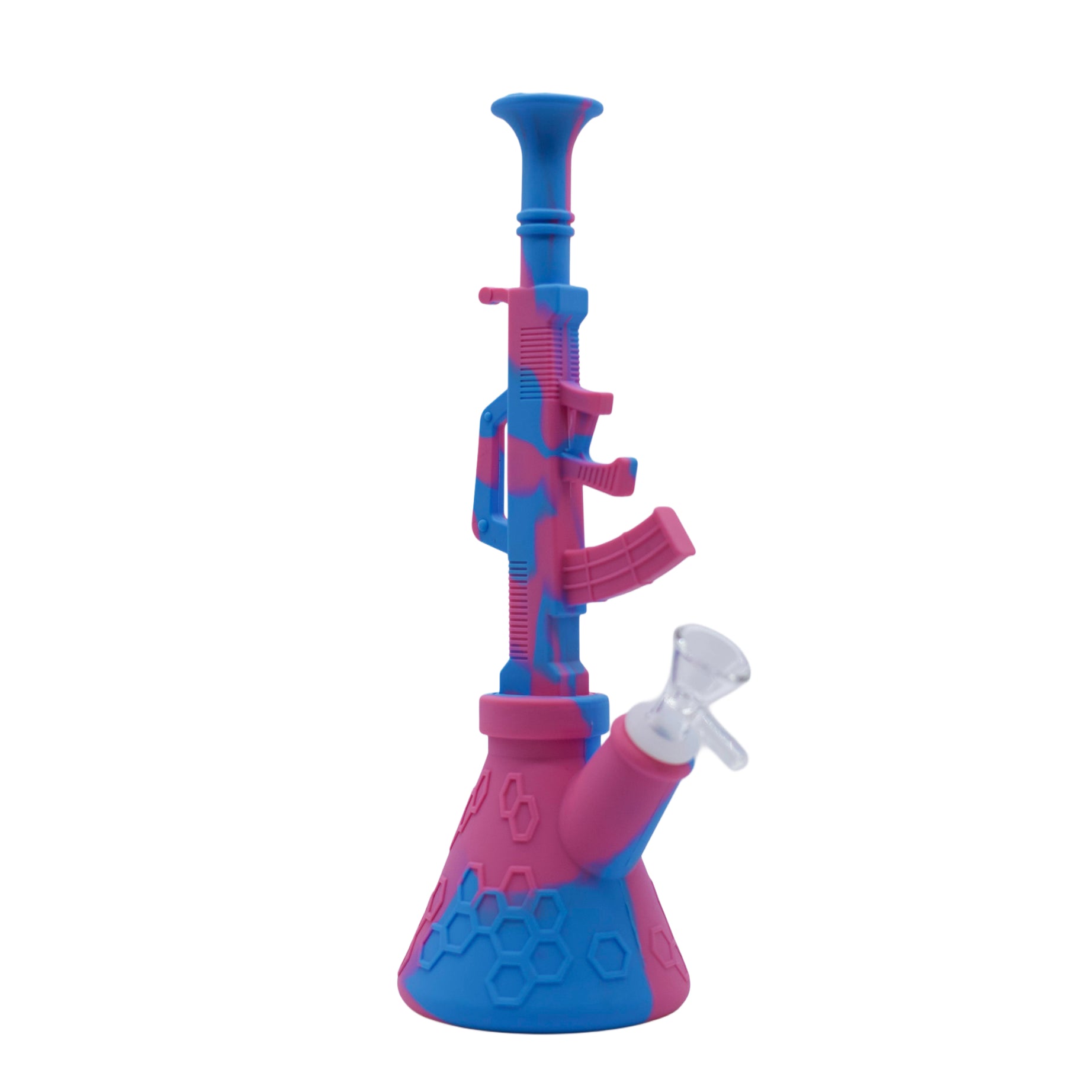 12" Smoke Rifle Silicone Bong
