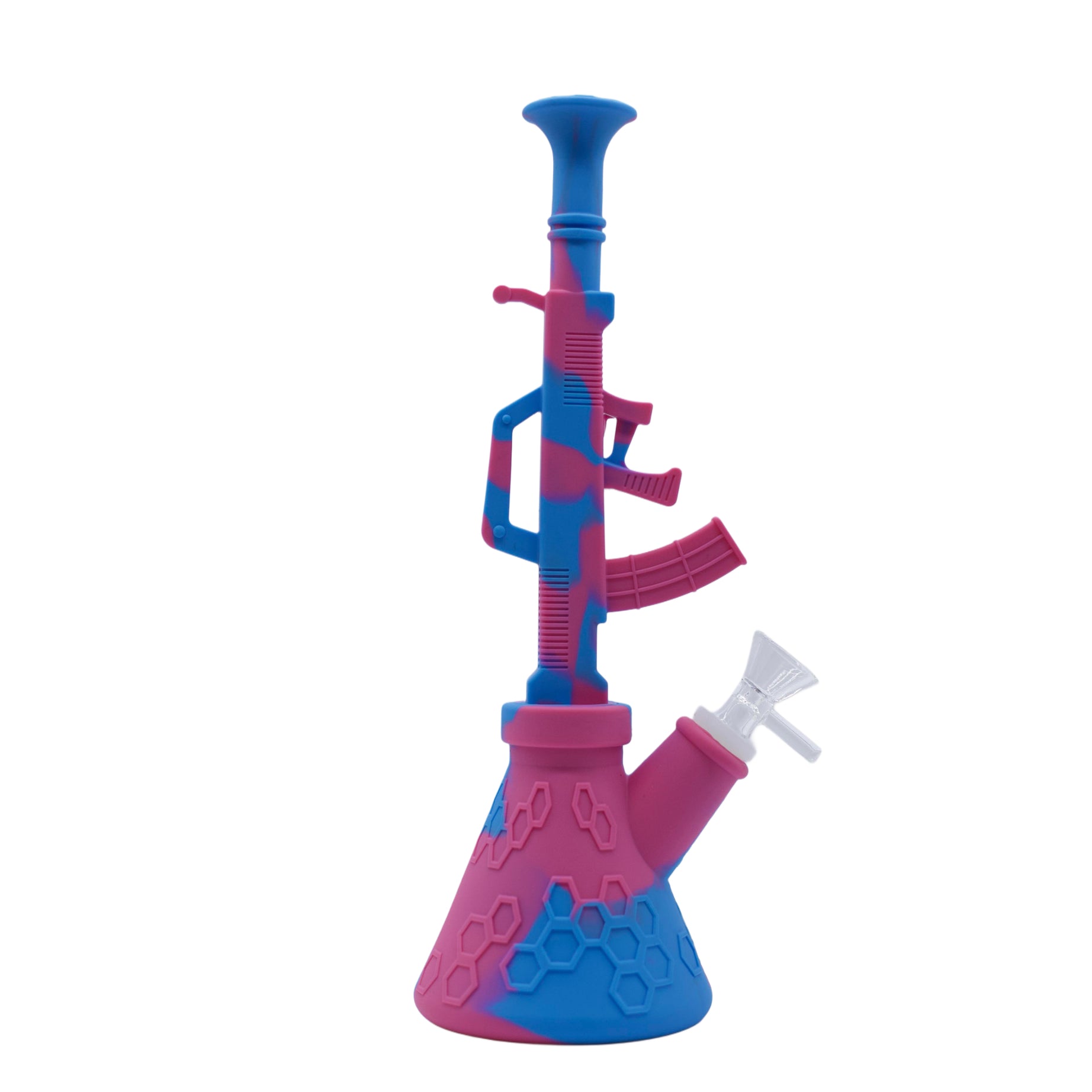 12" Smoke Rifle Silicone Bong