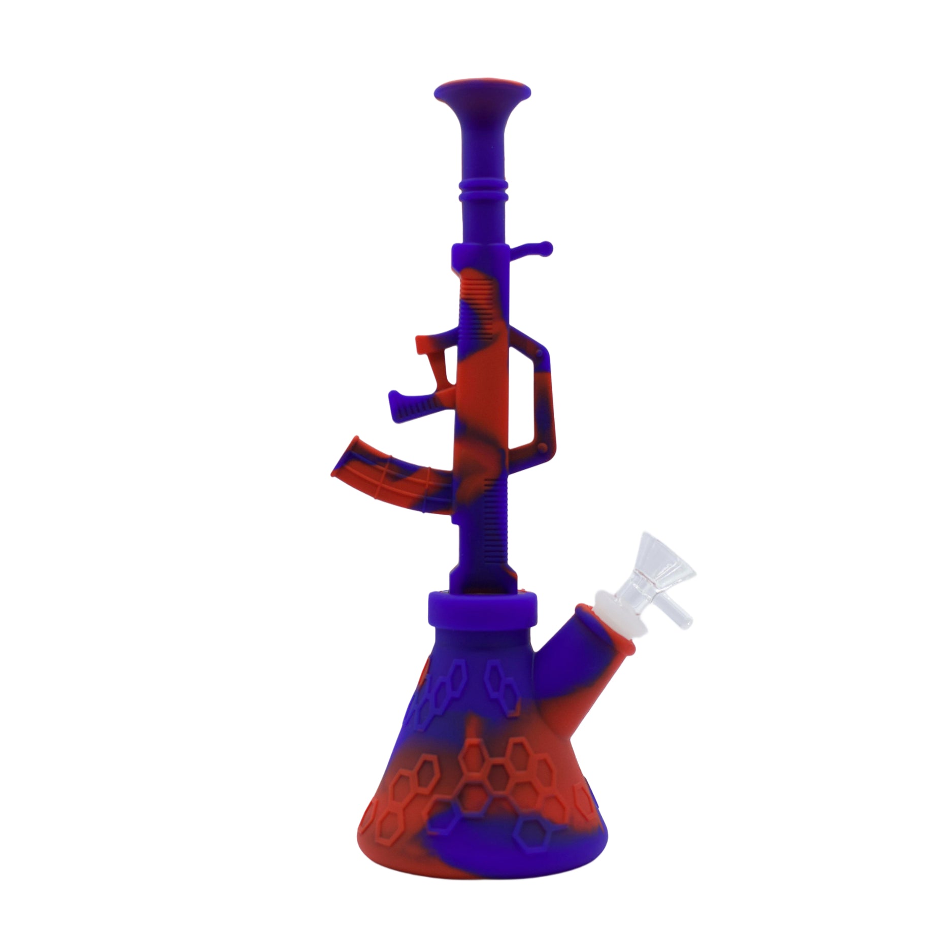 12" Smoke Rifle Silicone Bong