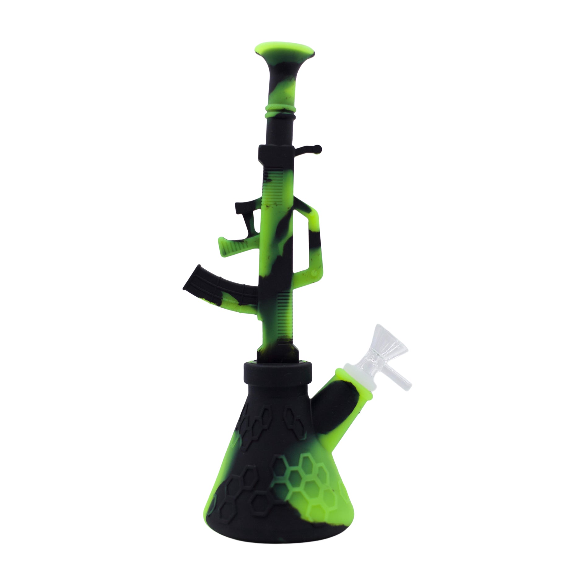 12" Smoke Rifle Silicone Bong
