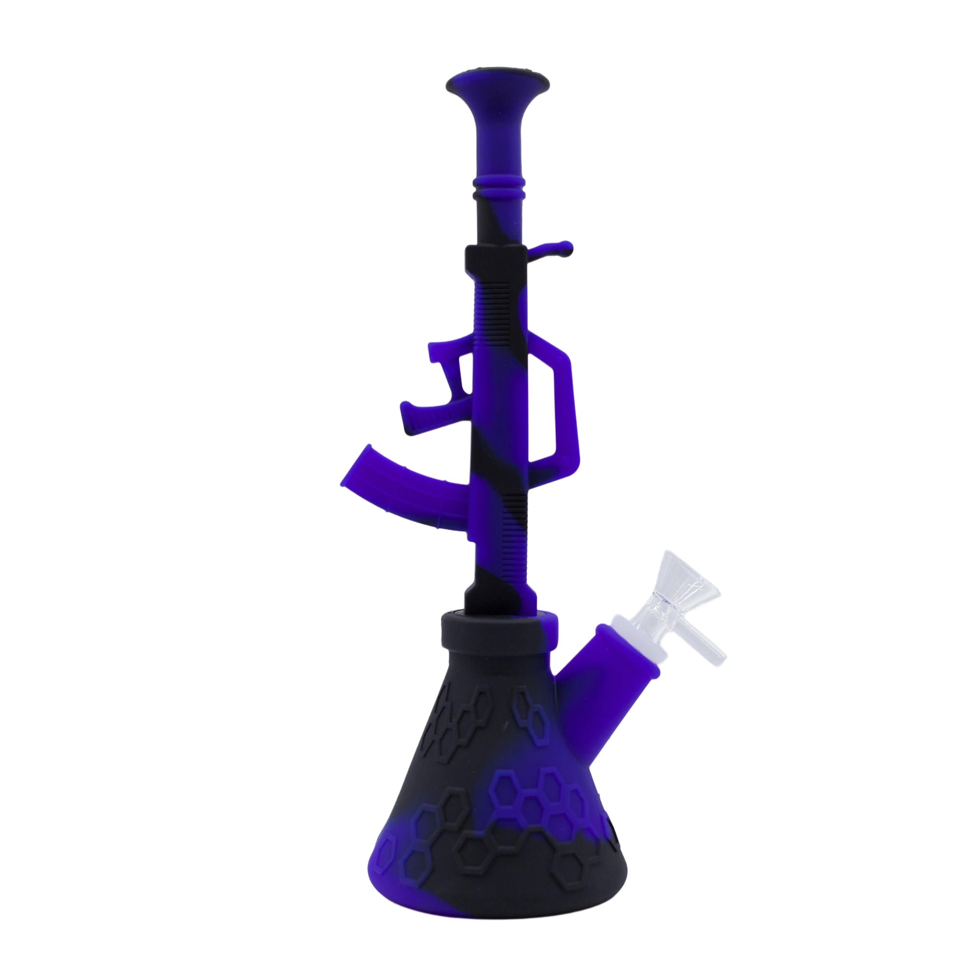 12" Smoke Rifle Silicone Bong