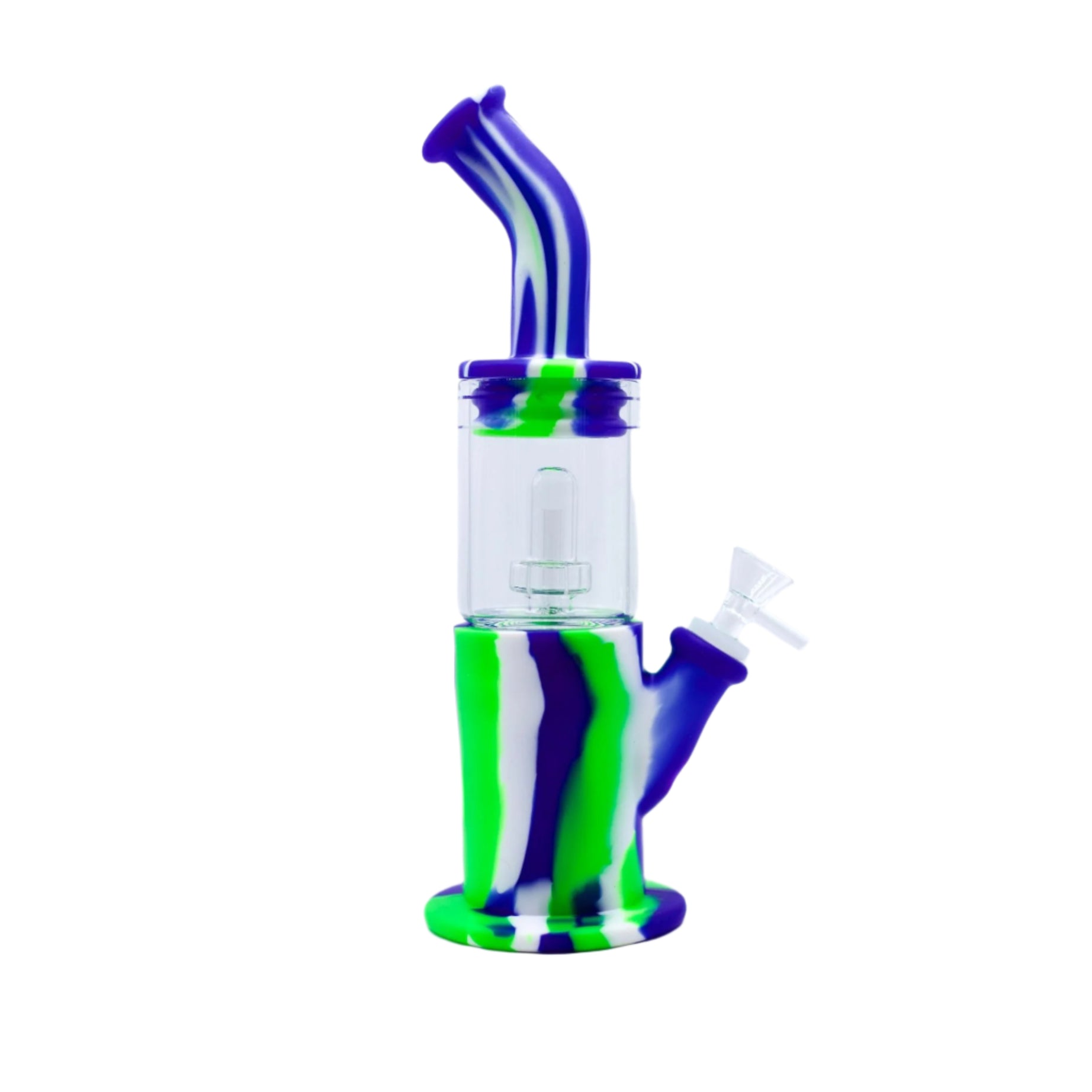 12" Showerhead Perc Silicone Bong