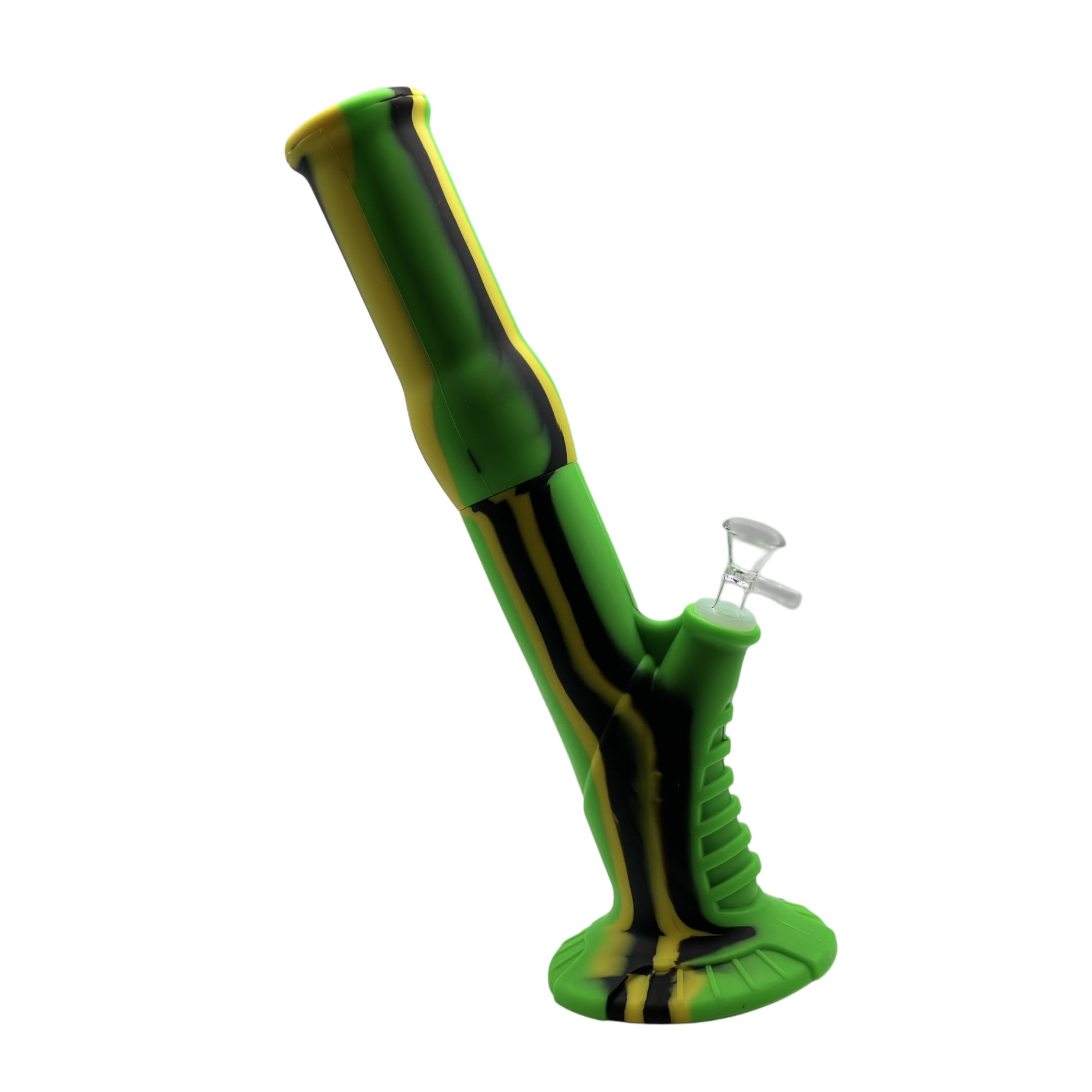 14" Gripper Straight Tube Silicone Bong