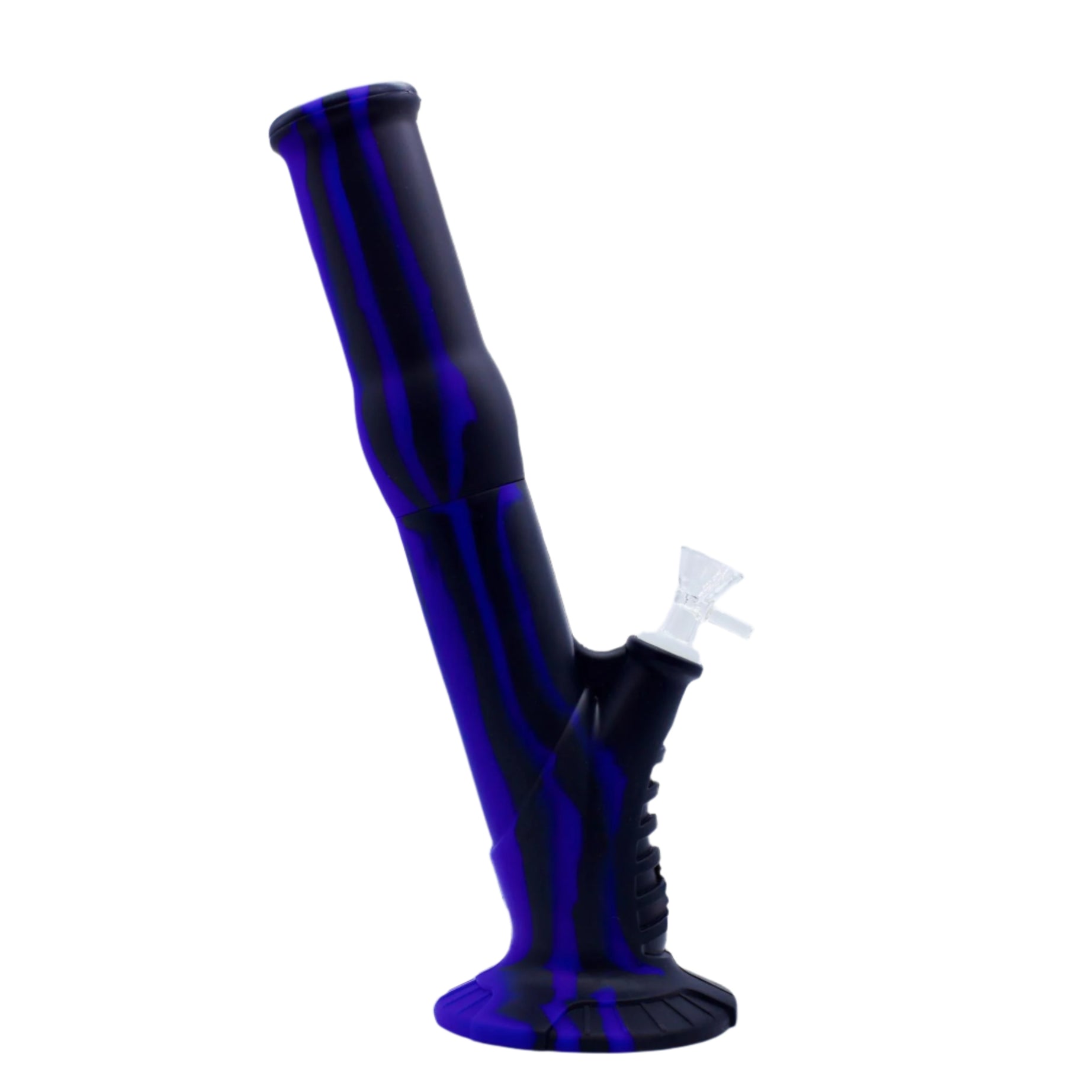 14" Gripper Straight Tube Silicone Bong