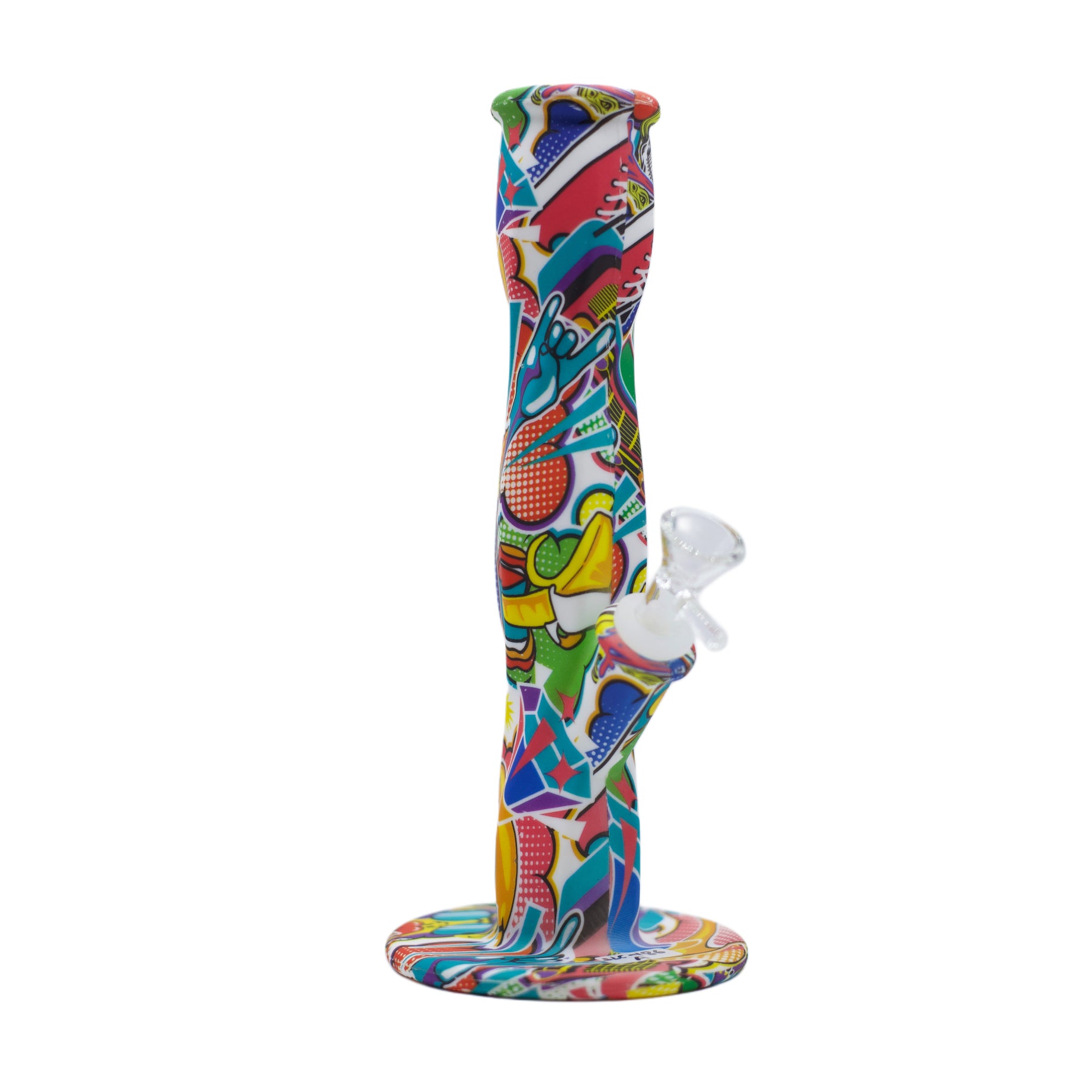 11" Twisted Straight Shooter Silicone Bong
