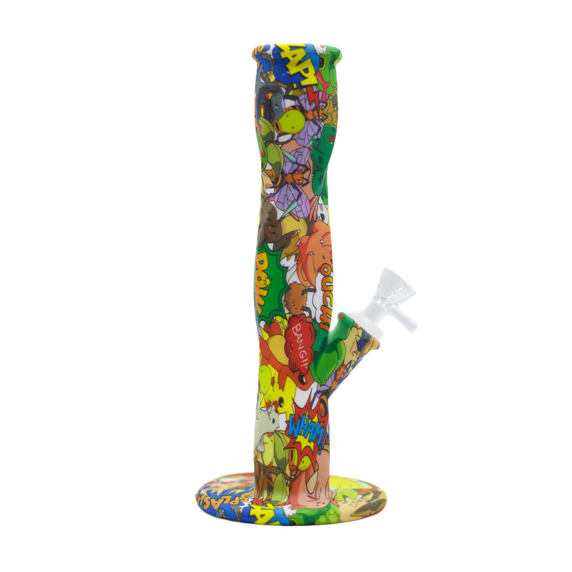 11" Twisted Straight Shooter Silicone Bong
