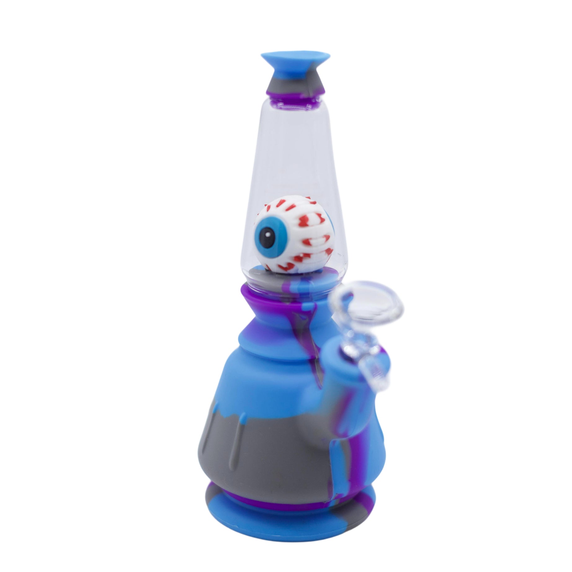 7" Monster Eye Silicone Bong