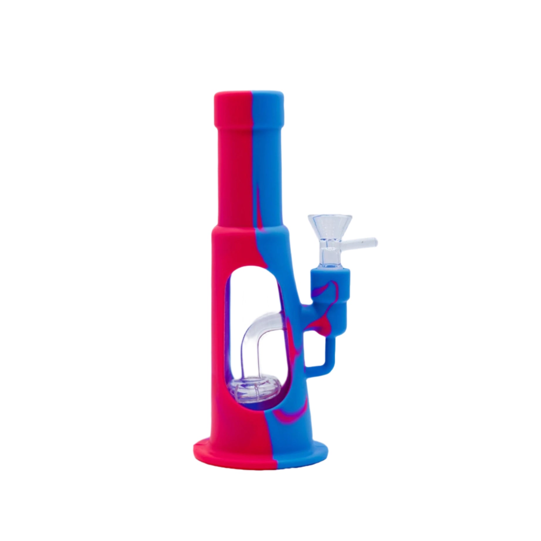 8" Hybrid Silicone Bong
